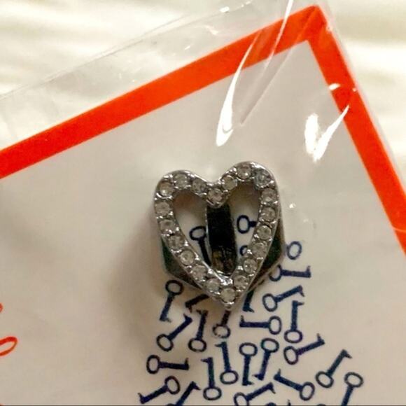Keep Collective Pave Heart Charm New. - Picture 3 of 7